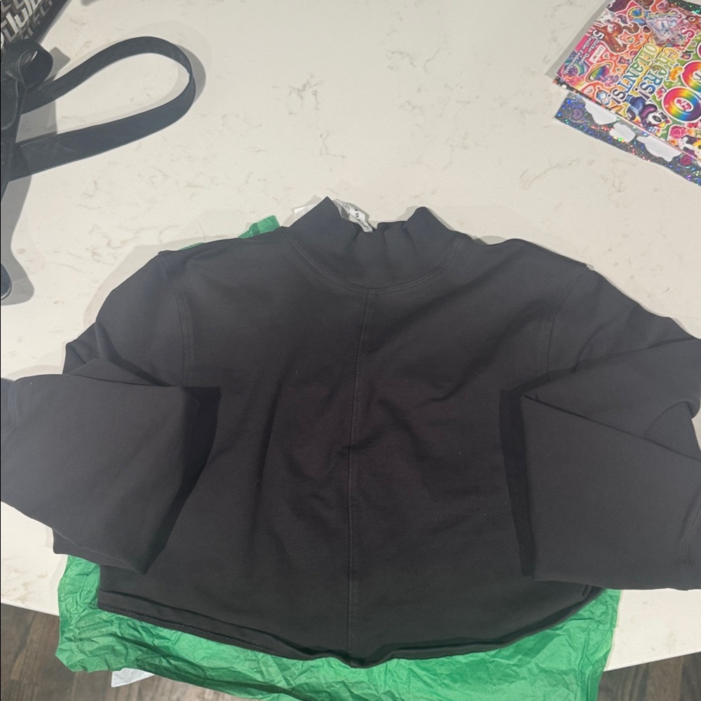 lululemon athletica Black Open-Back Sweatshirt - Picture 7 of 7